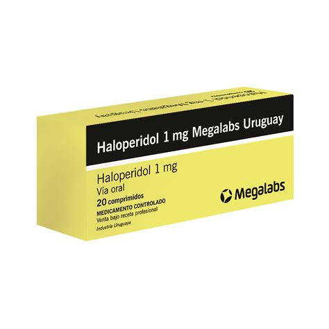 Haloperidol 1 Mg X 20 Comp Megalabs