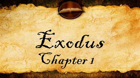 Exodus Chapter 1 Kjv Audio With Text Youtube