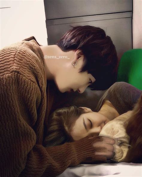 Guess What Jk Is Doing To Sleeping Jen Jennie Yoongi Jungkook