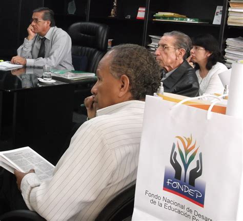 Fondep Se Reúne Con La Dirección Regional De Educación De Lima
