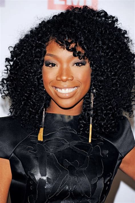 In general, shorter trims like this should be performed every 5 to 6 weeks. Brandy Norwood | Music's Hottest Curly Haired Stars | Us ...