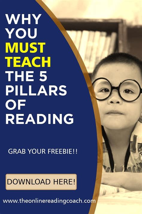 Why You Must Teach The 5 Pillars Of Reading Reading Phonemic