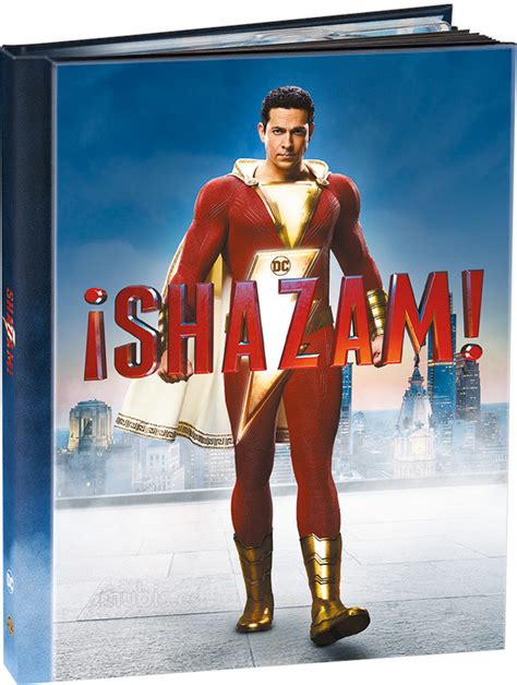 ¡shazam Edición Libro Blu Ray 3d