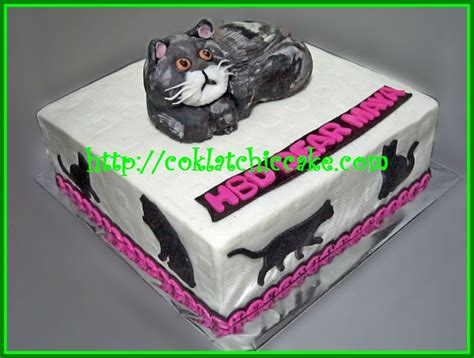 Cake Kucing Maya Coklatchic Cake Est2004