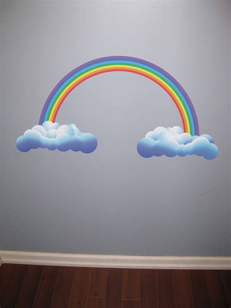 Design a modern kids room with our removable kids wallpaper and murals that your little one will love for years to come! Rainbow Wall Stickers for the Kids Room