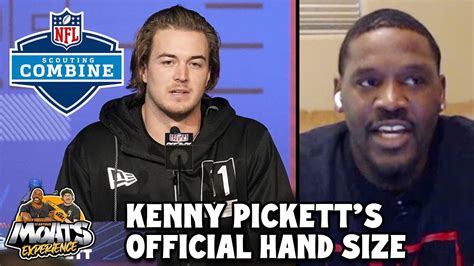 Reaction To University Of Pittsburgh Kenny Pickett Official Hand Size
