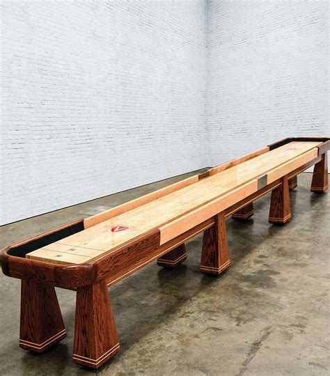 12 Saratoga Shuffleboard Table Shuffleboard Table Outdoor Decor