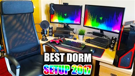 Insane College Dorm Room Gaming Pc And Console Gaming