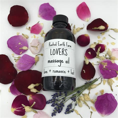 Sensual Massage Oil Lovers Oil Valentine S Day T Etsy