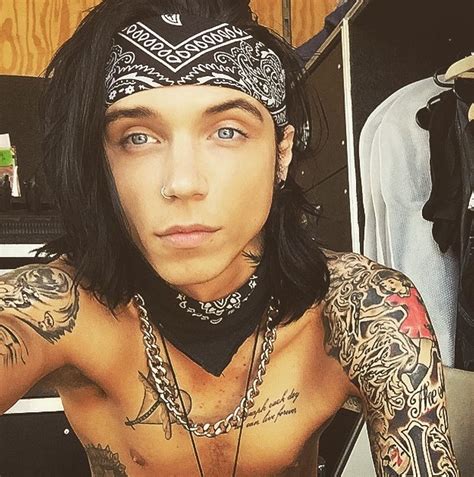 Andy Biersack Andy Black Emo Bands Music Bands Rock Bands Bvb Fan Andy Sixx Black Veil