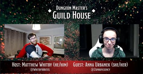 Interview At The Dungeon Master S Guild House Double Proficiency