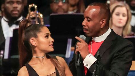 Bishop Apologizes To Ariana Grande For Inappropriate Touching At Aretha