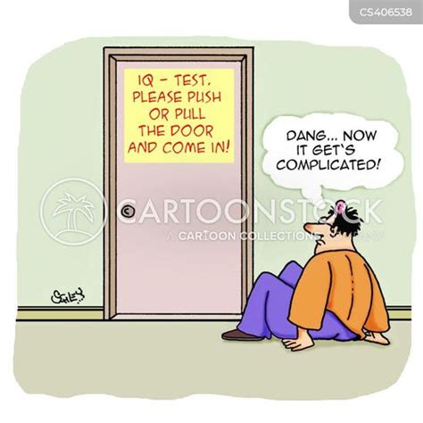 Iq Testing Cartoons And Comics Funny Pictures From Cartoonstock