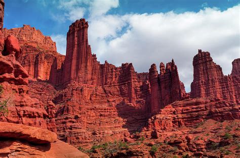 Fisher Towers Moab Utah Usa Photograph By Fotomonkee