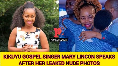 Kikuyu Gospel Singer Mary Lincon Speaks After Her Leaked Nude Photos