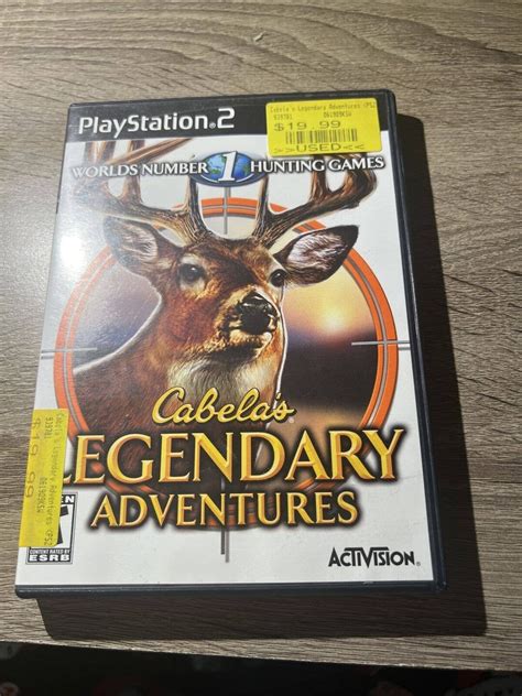 Cabela S Legendary Adventures Ps2 Playstation 2 Etsy