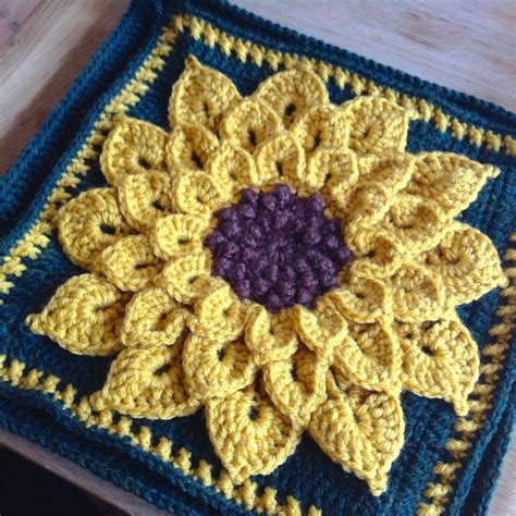 Check spelling or type a new query. Suvi's Crochet: Sunflower Pillow and a Squared Circle ...