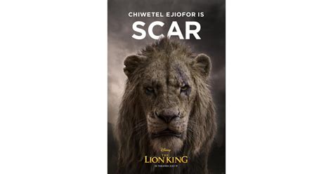 The Lion King Reboot Character Posters Popsugar Entertainment Photo 4