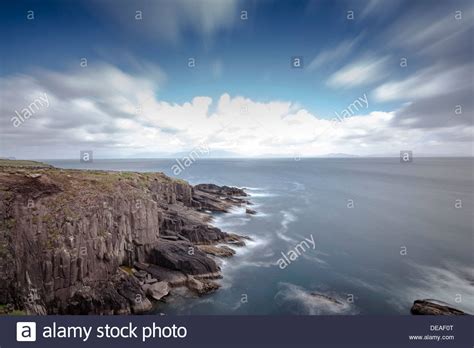 Coastline On The Atlantic Dingle Peninsula County Kerry Republic Of