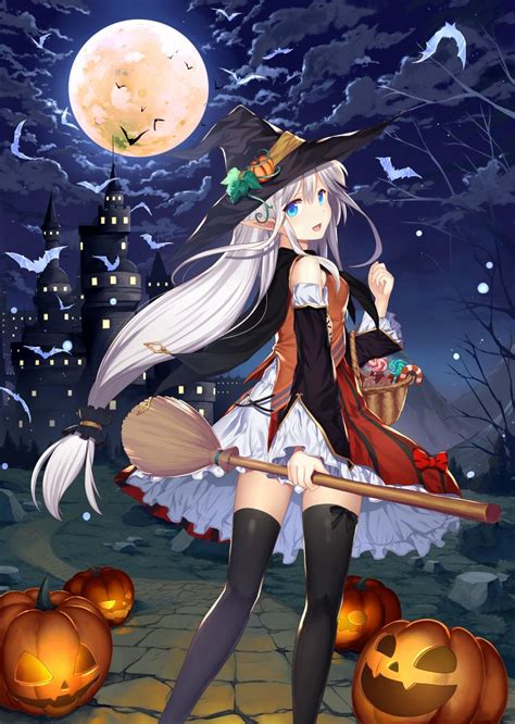 Pin By Miriam Burrone On Anime Halloween Anime Halloween Anime Witch