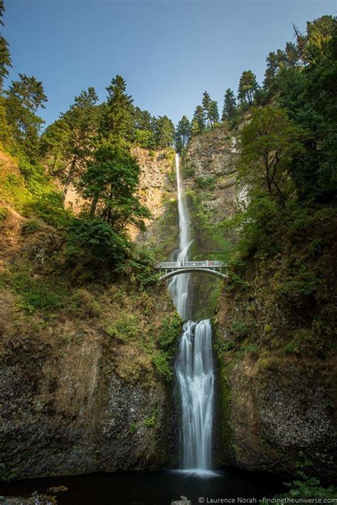 Multnomah Falls Oregon Multnomah Falls Waterfall Water
