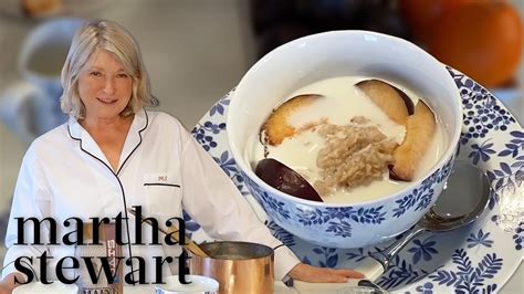Martha Stewart Makes Her Favorite Oatmeal Toppers Homeschool With