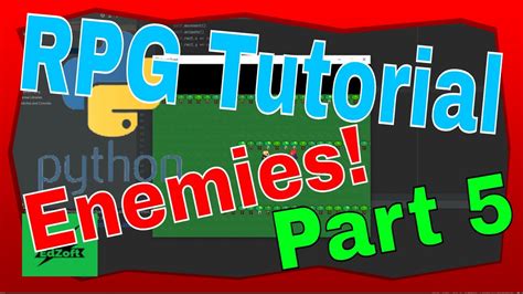 Pygame Rpg Tutorial Part 5 Python 2022 Creating Enemies And