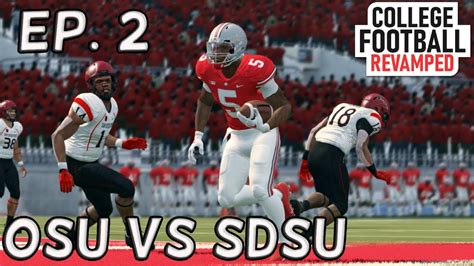 Ohio State Ncaa Football 14 Revamped Dynasty Ep 2 Youtube