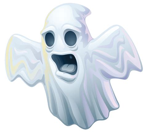 Halloween Ghost Icon In Cartoon Style Isolated Vector