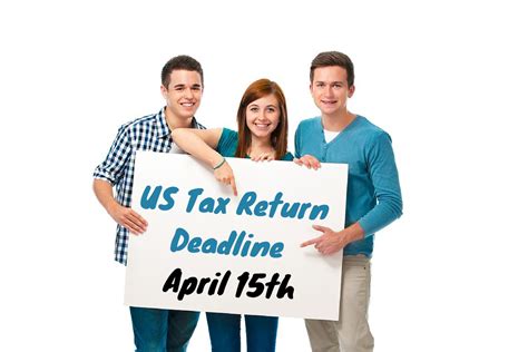 Dont Miss The Us Tax Return Deadline On April 15th