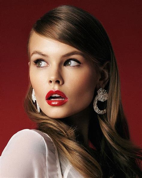 Hd Wallpaper Anastasia Scheglova Model Red Lipstick Wallpaper Flare