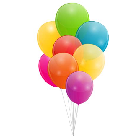 Bunch Of Balloons PNG Clipart PNG Mart