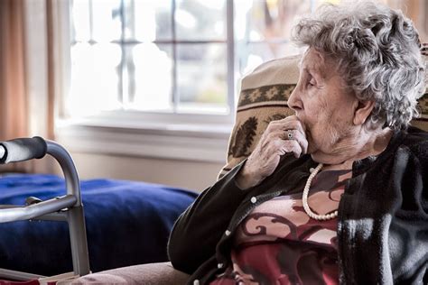 Elderly Woman In A Nursing Home Evidently Cochrane