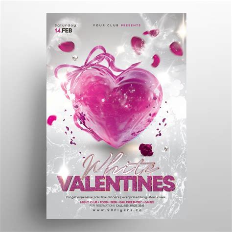 Creative Valentines Day Psd Free Flyer Template Psdflyer