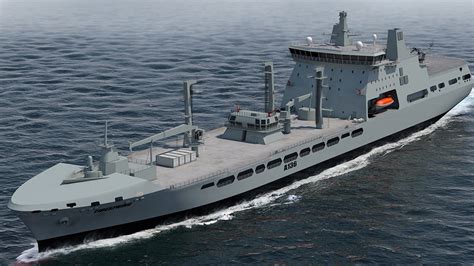 A Year Late Uk Receives First Carrier Support Ship