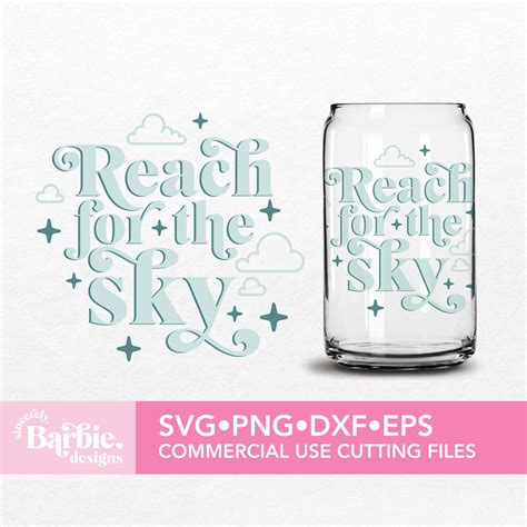 Reach For The Sky Svg File Reach For The Sky File Digital Etsy