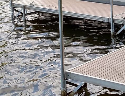 Aluminum Dock Support Pipes For Stationary Or Fixed Docks