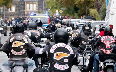 Hells Angels Bikers Gather For Funeral Of Murdered Boss
