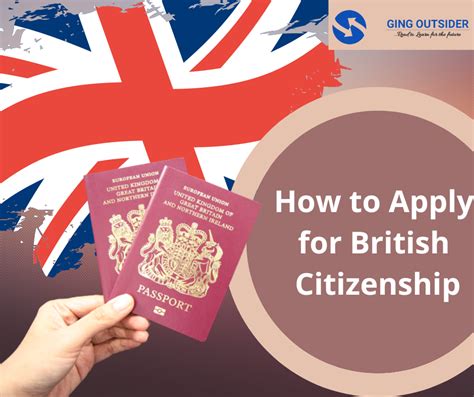 British Citizenship Through Naturalization How To Apply