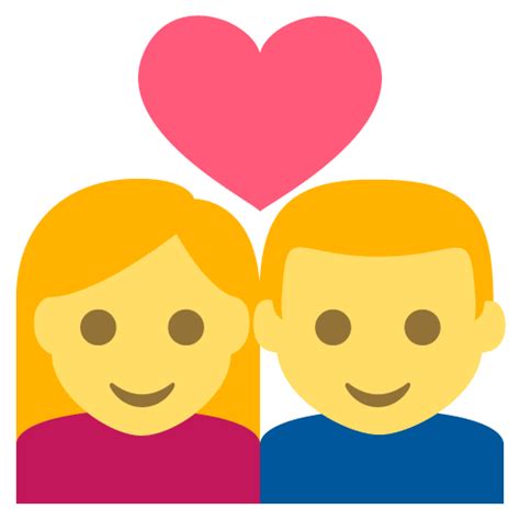 Couple With Heart Emoji For Facebook Email And Sms Id 152 Uk