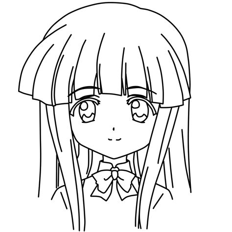 Rika Furude Coloring Page By Doremefasoladedo On Deviantart