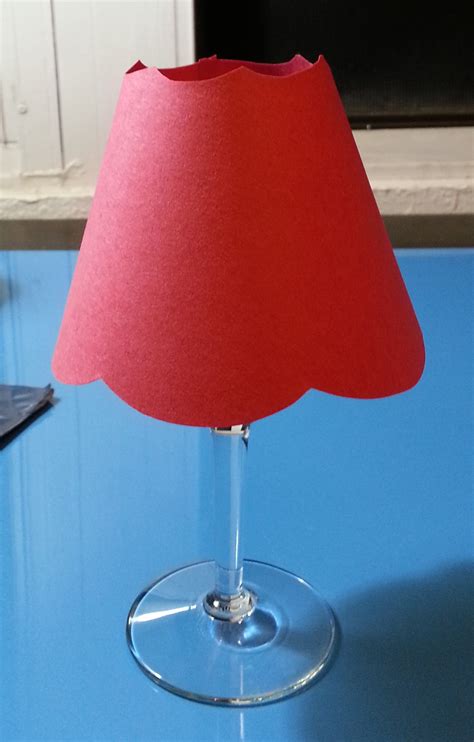 A lampshades adds color and style to a lamp diy lamp shade recover glue guns 63 ideas. How to Make a Shade for a Wineglass Light: 13 Steps