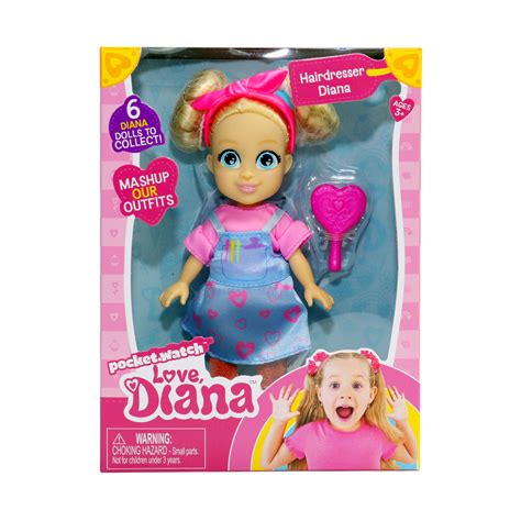 Love Diana Hairdresser 6 Doll