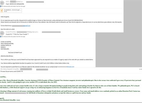 Nigerian Prince Scam Example