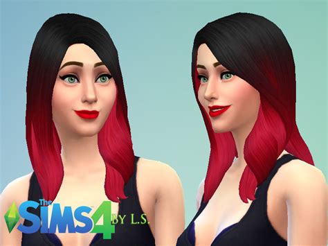 Ladyshadows Black And Red Ombre Hair