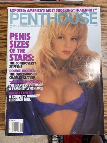 Penthouse Magazine Excellent Condition Rare August Ebay
