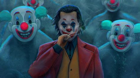 Soon there will be in 4k. Joker, 2019, Clown, Mask, Smoking, Movie, Art, 4K, #7.135 ...