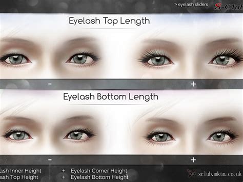 Sims 4 Eyelash Extensions Cc