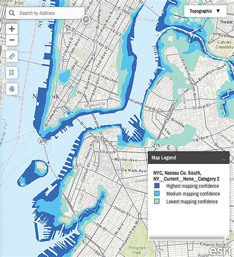 Gis Helps Integrate Coastal Hazard Risk And Sea Level Rise