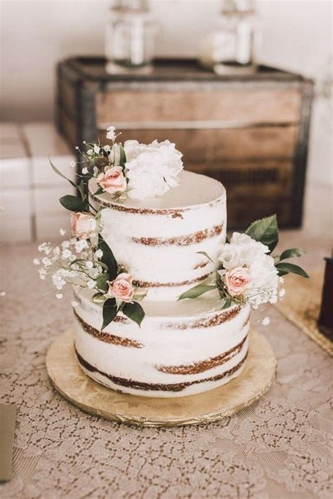 3 Layer Wedding Cake 20 Rustic Country Wedding Cake Ideas